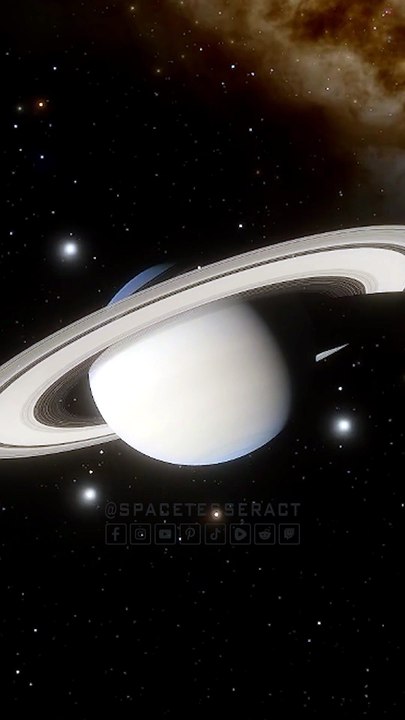How a Walnut-Shaped Moon Help Shape Saturn’s Rings