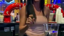 If her boss sees this, SHE'S FIRED!!