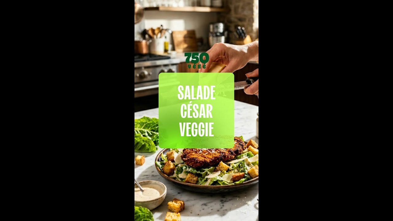 Salade César veggie