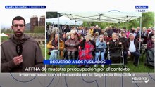 Homenaje a los represaliados tras el golpe de Estado de 1936