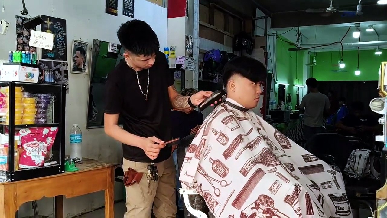 Mike Got A Haircut At The Barbershop