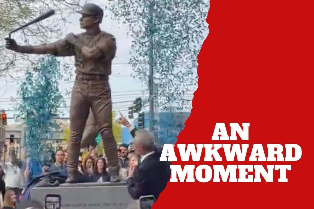 La estatua de Ichiro genera un momento incómodo tras un error inesperado
