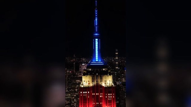 Empire State Building honors Artemis II astronauts with special display