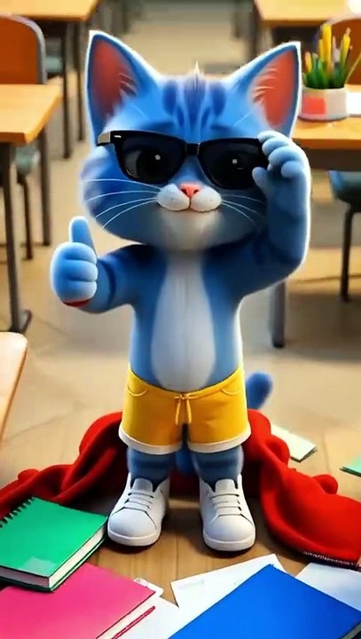 Zip It… Big Mistake 😭 #trendingreel #comedy #funnyreels #kidsfun #cat #cartoon #funny #jokes