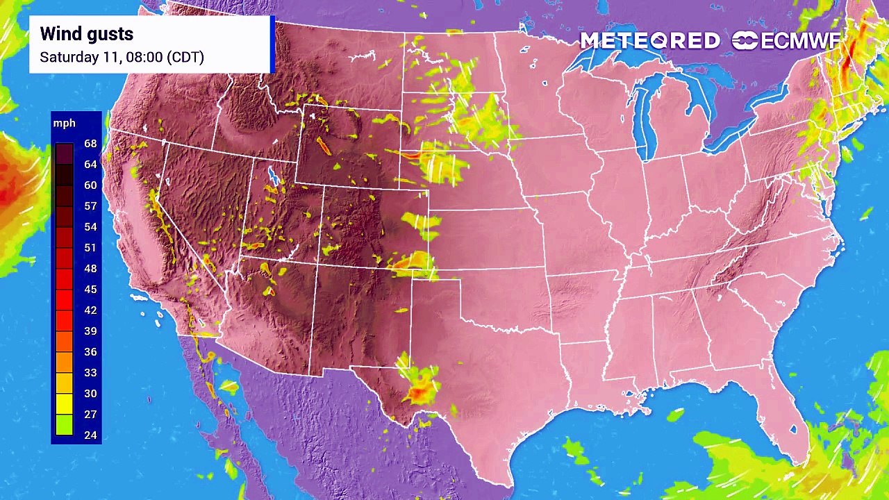 Fire Weather Wind Gusts
