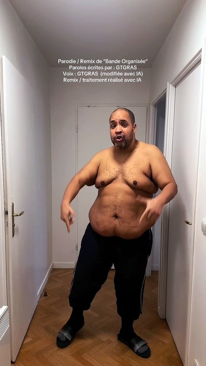 Graisse organisée :  Parodie / Remix de “Bande Organisée” 🤣 Paroles écrites par : GTGRAS Voix : GTGRAS  (modifiée avec IA) Remix / traitement réalisé avec IA #humour #drole #parodie