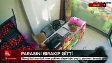 Elazığ'da kasada kimse yokken alışverişini yaptı, parasını bırakıp gitti