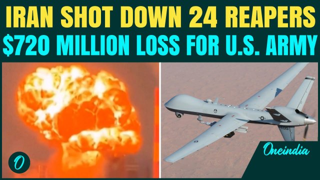 Iran Downed $720M Worth of 24 U.S. Reaper Drones? Report Claims Massive Loss for U.S. Military