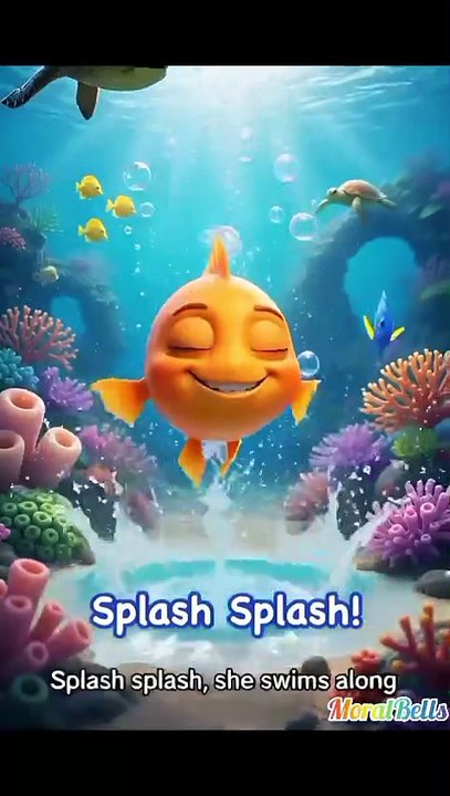 👉 “Splash Splash Fish Song 🐟 | Part 2 | Kids Rhymes #shorts”