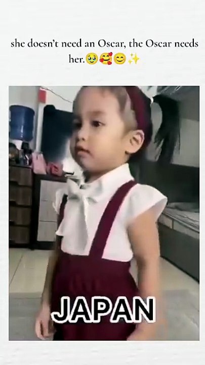 Baby Girl Acting The Oscar Goes To This Baby Girl