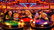 Çizgi Film Çocuk | 3D Luna Park  🌍 Red Fire-Çarpışan Arbalar ...vb.(Bölüm 2)