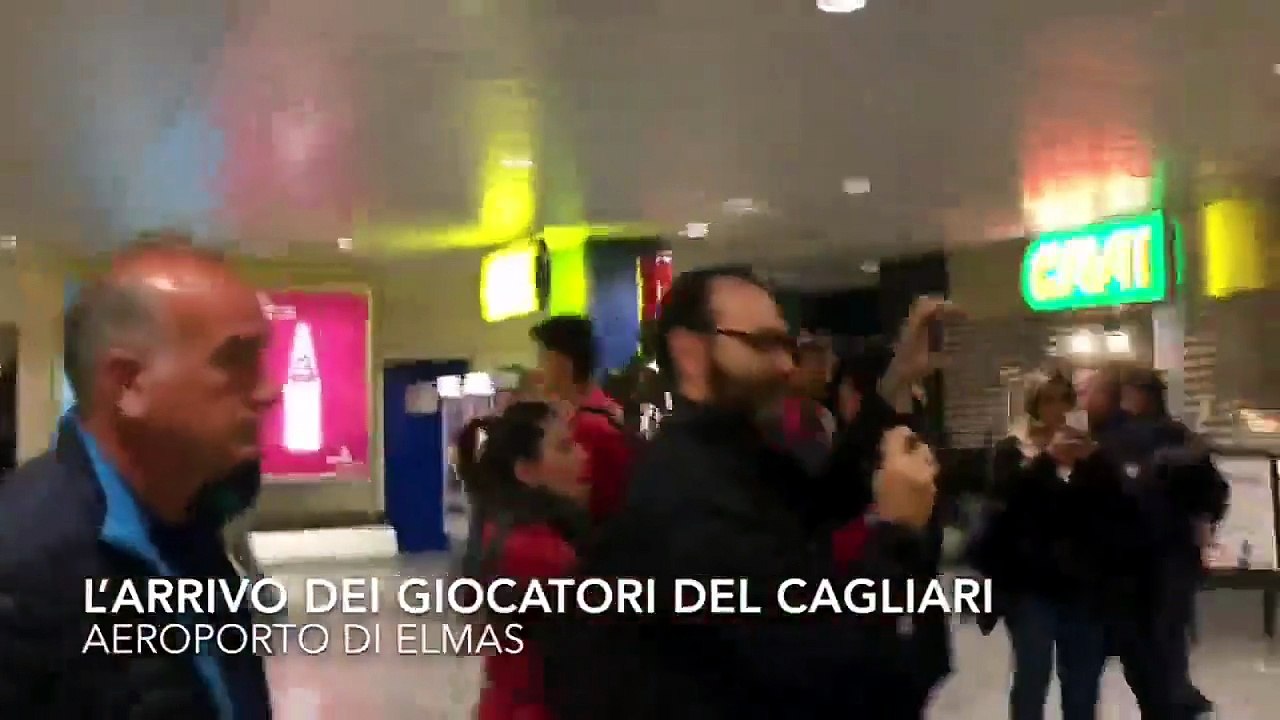 Elmas, il mesto ritorno del Cagliari da Genova dopo il ko