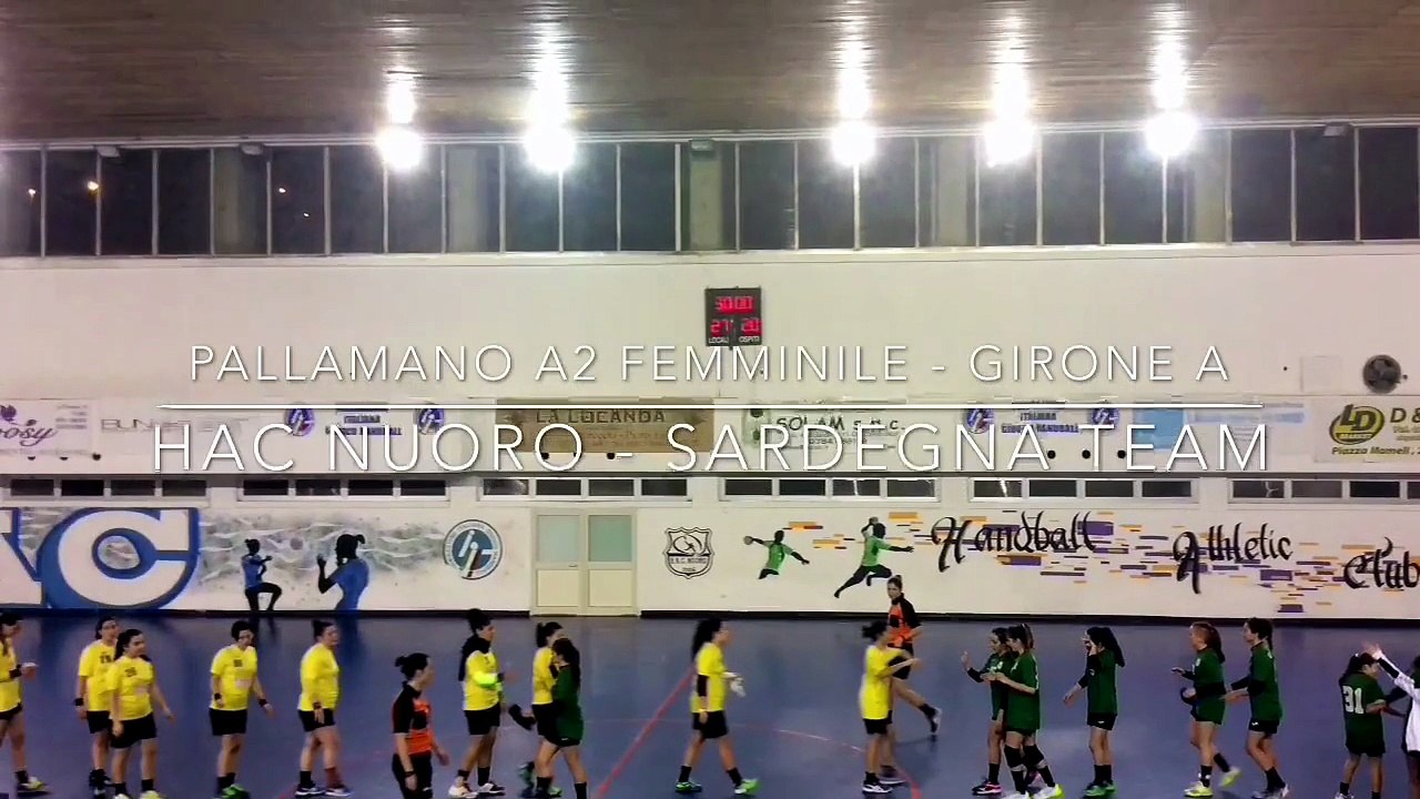(FOTO E VIDEO IN ALLEGATO SEZ. SPORT DI SQUADRA) Pallamano A2 femminile, l’Hac Nuoro si aggiudica il derby col Sardegna Team