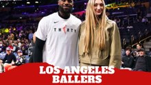 Sparks center Cameron Brink shocks Lakers fans standing next to LeBron James