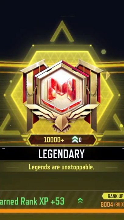 GET LEGEND Rank in COD Mobile 🏆🔥