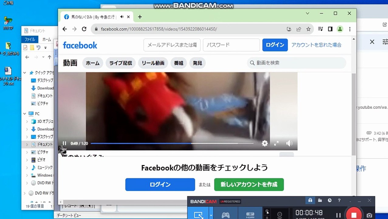 bcam_InstagramとFacebook ログインなしでも見られる埋込動画