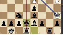 Alekhine vence a Adolf Fink con una obstruccion (1932)