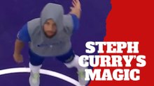 Steph Curry demuestra que puede hacer lo que quiera en la cancha