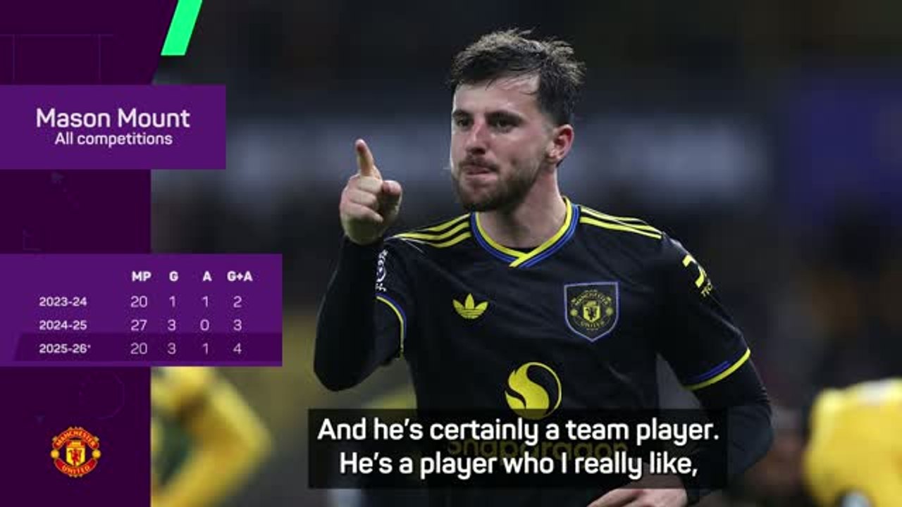 Carrick expecting big things from versatile Mount