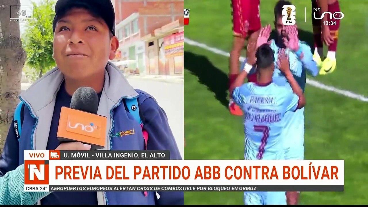 EXPECTATIVAS PARTIDO ABB VS BOLIVAR