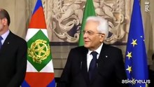 Governo, Mattarella: "Si conclude un itinerario complesso"