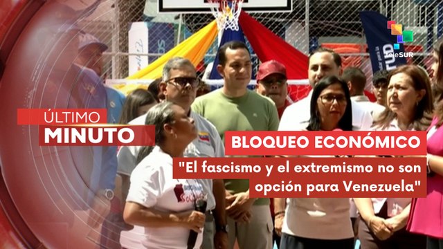 Pdta. (E) Rodríguez llama a unidad popular por fin de sanciones