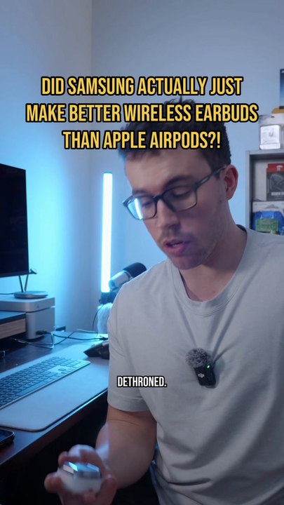 Samsung vs. Apple: Did Samsung Just Make Better Earbuds Than AirPods?