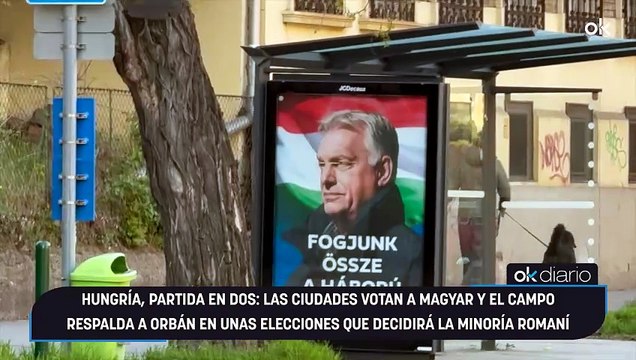 Hungría, partida en dos: las ciudades votan a Magyar y el campo respalda a Orbán en unas elecciones que decidirá la minoría romaní