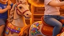 Çizgi Film Çocuk | 3D Luna Park 🌍 Red Fire-Çarpışan Arabalar (Bölüm 4) #shortsvideo