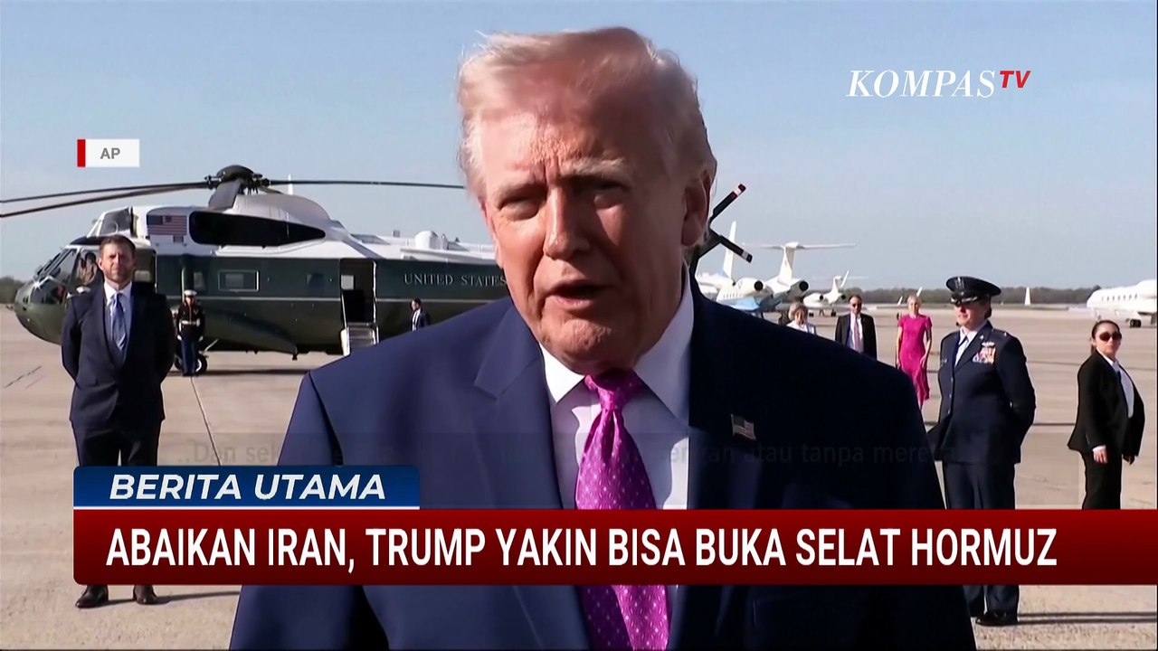 Menanti Hasil Perundingan di Islamabad, Begini Beda Trump & Iran Soal Selat Hormuz