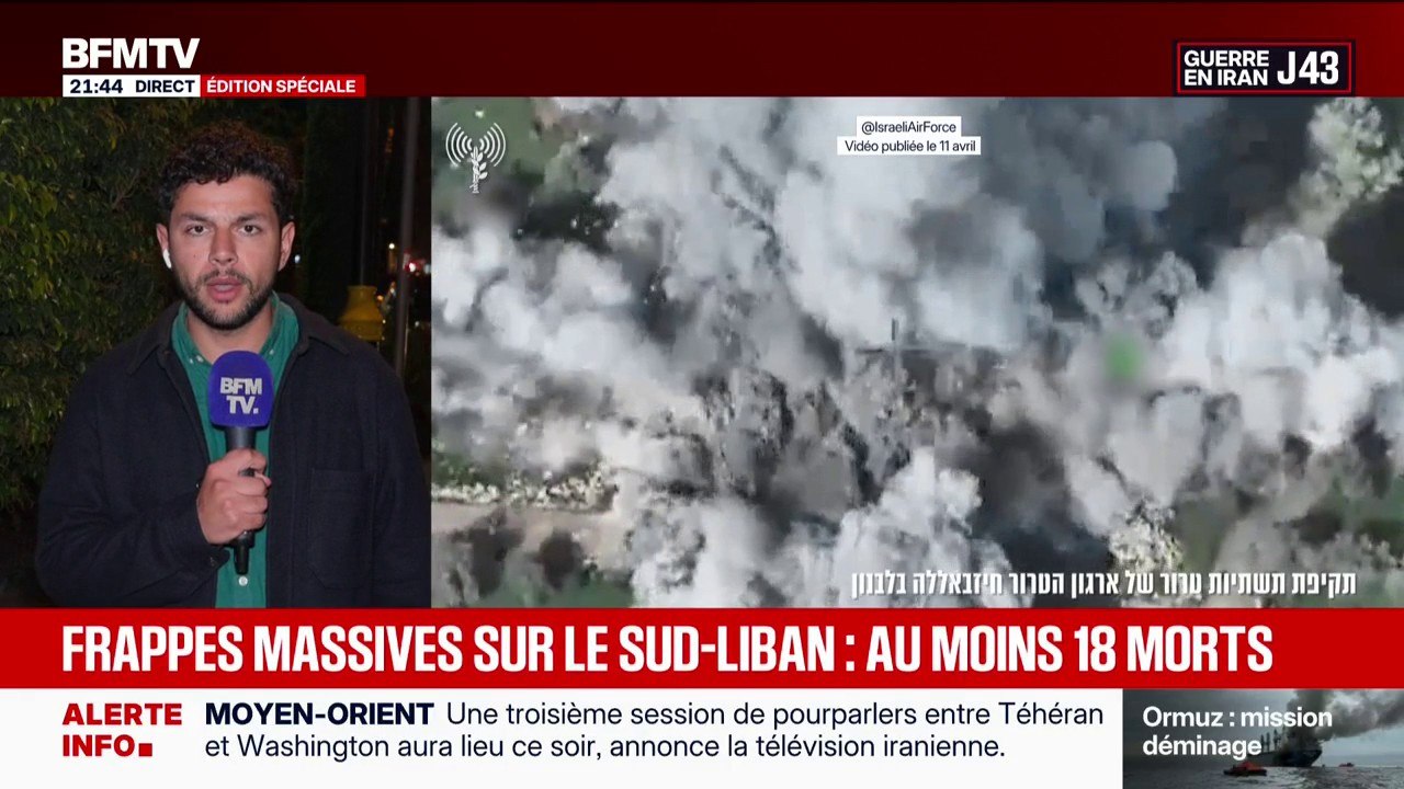Guerre au Moyen-Orient: les frappes israéliennes s'intensifient dans le sud-Liban