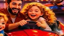 Çizgi Film Çocuk | 3D Luna Park 🌍 Red Fire-Çarpışan Arabalar (Bölüm 3) #shortsvideo