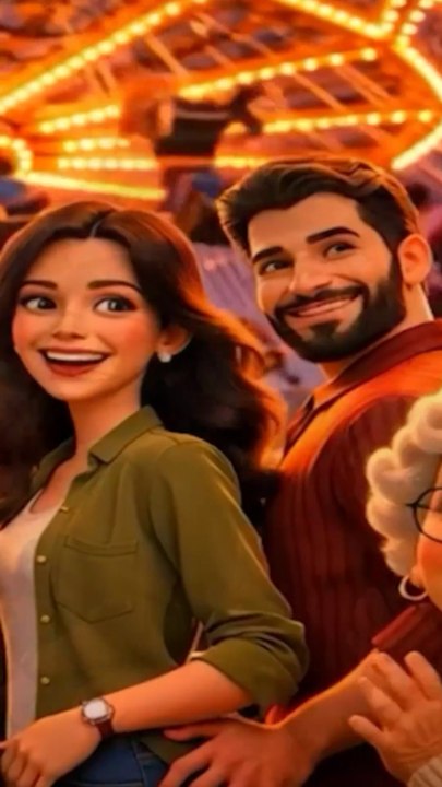 Çizgi Film Çocuk | 3D Luna Park 🌍 Red Fire-Çarpışan Arabalar (Bölüm 5) #shortsvideo