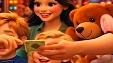 Çizgi Film Çocuk | 3D Luna Park 🌍 Red Fire-Çarpışan Arabalar (Bölüm 7) #shortsvideo