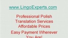 Online Polish Translation Company -Polish Translators Agency