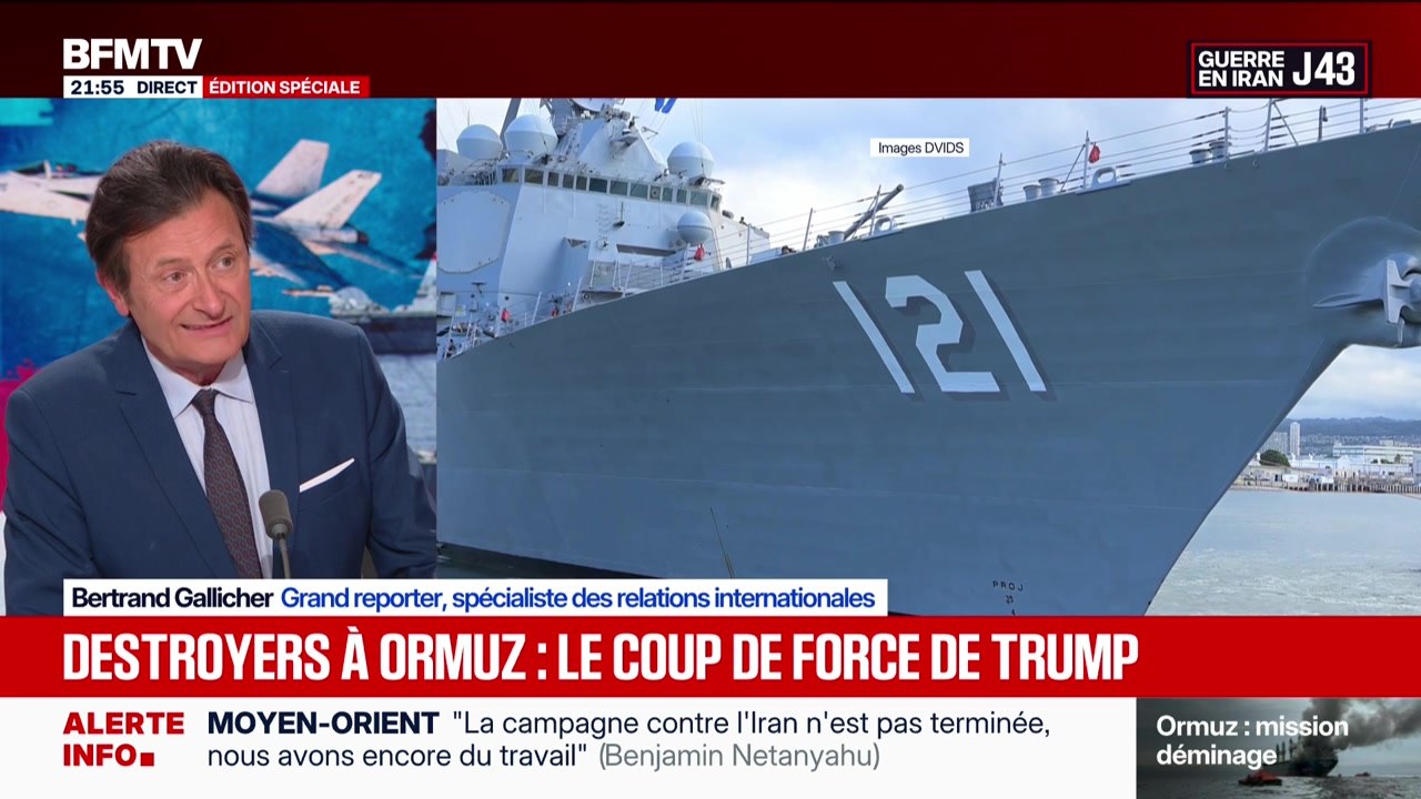 Édition Spéciale - Destroyers à Ormuz : le coup de force de Trump  - 11/04