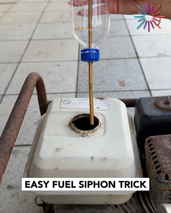 How to siphon fuel safely