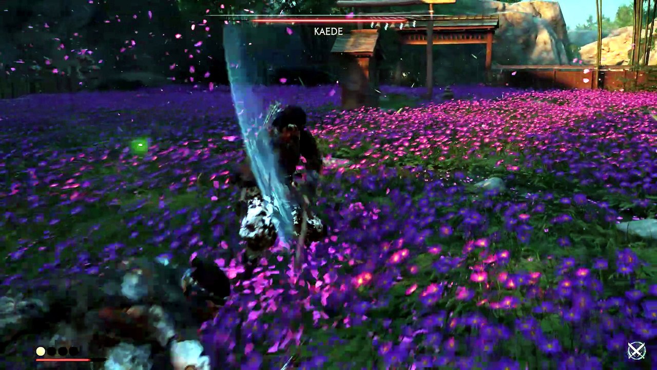 Ghost of Tsushima fight contre kaede