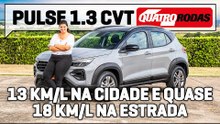 Fiat Pulse 1.3 CVT: faz quase 18 km/l e é o SUV mais econômico do Brasil