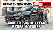 JEEP GRAND CHEROKEE 4Xe tem cara de Commander, mas QUER BRIGAR é com Porsche, BMW e Volvo