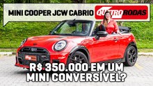 Novo Mini Cooper JCW Cabrio é R$ 30.000 MAIS CARO que a versão convencional, VALE A PENA?