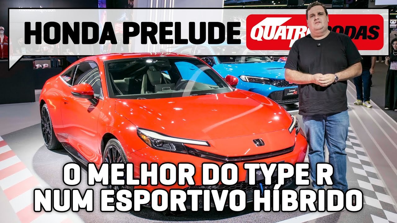 Honda Prelude é híbrido com PEÇAS do CIVIC TYPE...