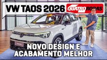 O que há de NOVO no Volkswagen Taos 2026 e o que ficou DEVENDO