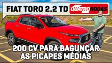 Fiat Toro 2.2 diesel chega por R$ 206.990 para BAGUNÇAR as picapes médias