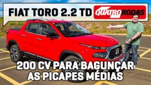 Fiat Toro 2.2 diesel chega por R$ 206.990 para BAGUNÇAR as picapes médias
