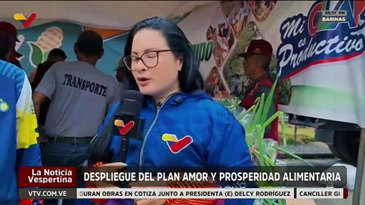 Plan Amor y Prosperidad Alimentaria brindó protección social a familias del edo. Barinas