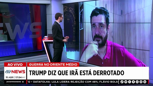Trump declara que Irã está derrotado e impõe condições rígidas para acordo de paz | JP Internacional