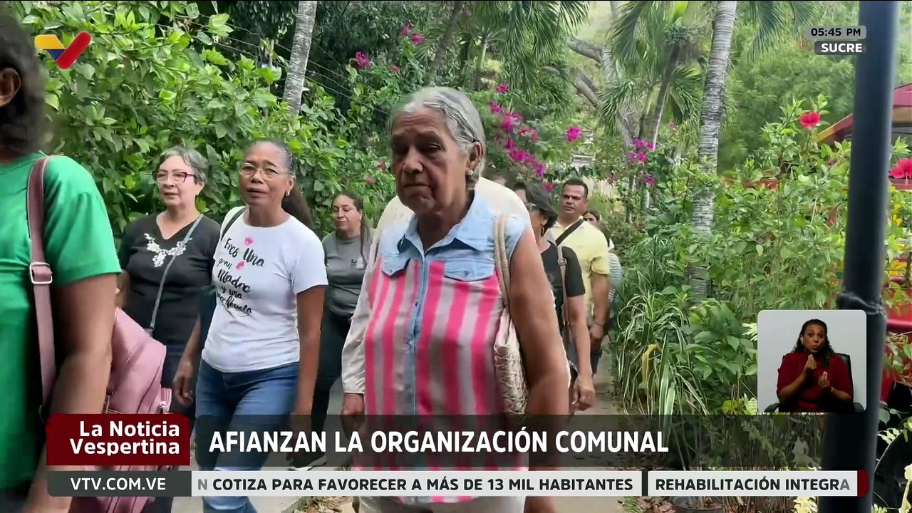 Sucre | Poder Popular destaca logros obtenidos a 20 años de la Ley de Consejos Comunales
