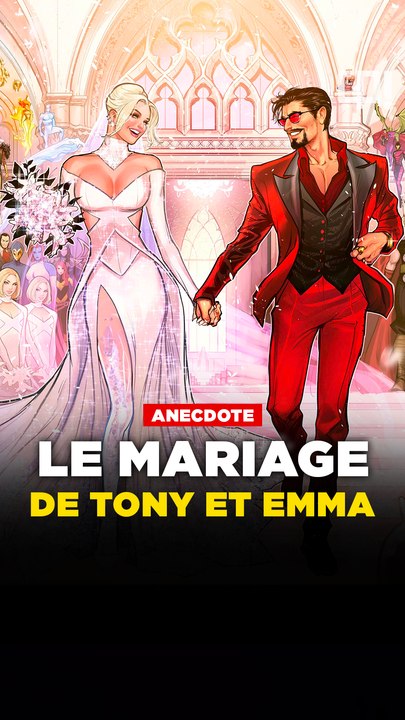 Le mariage de TONY STARK et EMMA FROST !