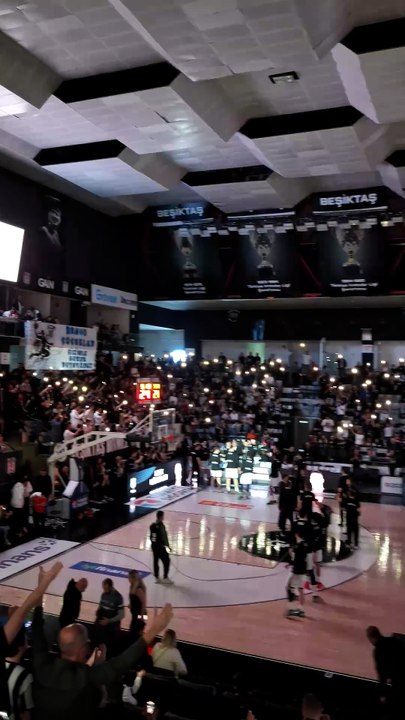 Takım Anonsu - Beşiktaş Gain 87-80 Bahçeşehir Koleji - Türkiye Sigorta Basketbol Süper Ligi 26. Hafta